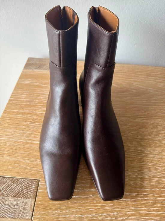 NWT! MADEWELL Women’s The Lexie Ankle Boot Turkish Coffee Leather Size 9 no box! - Picture 2 of 16
